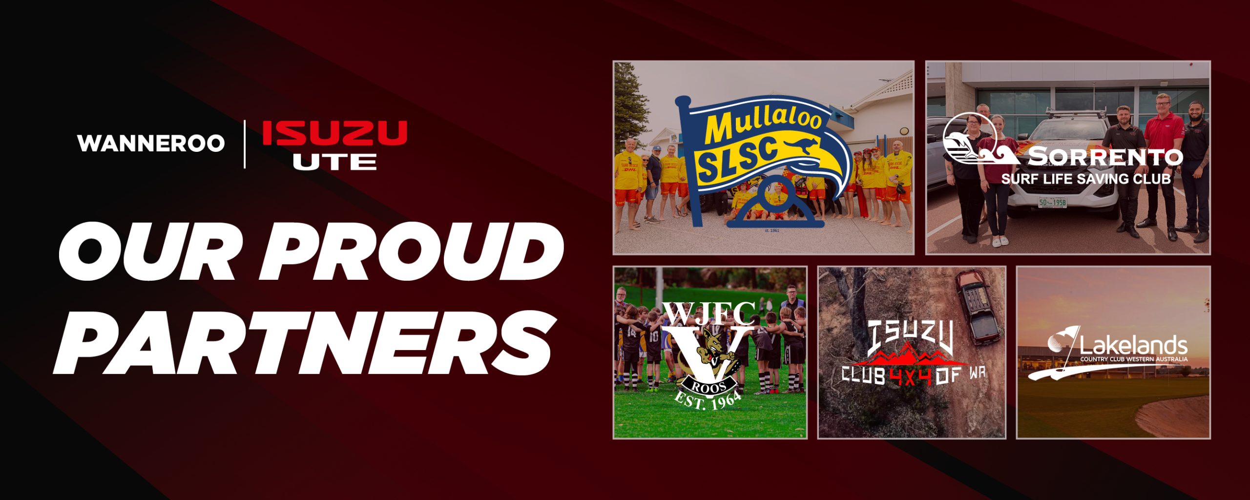 Isuzu Sponsor Banners